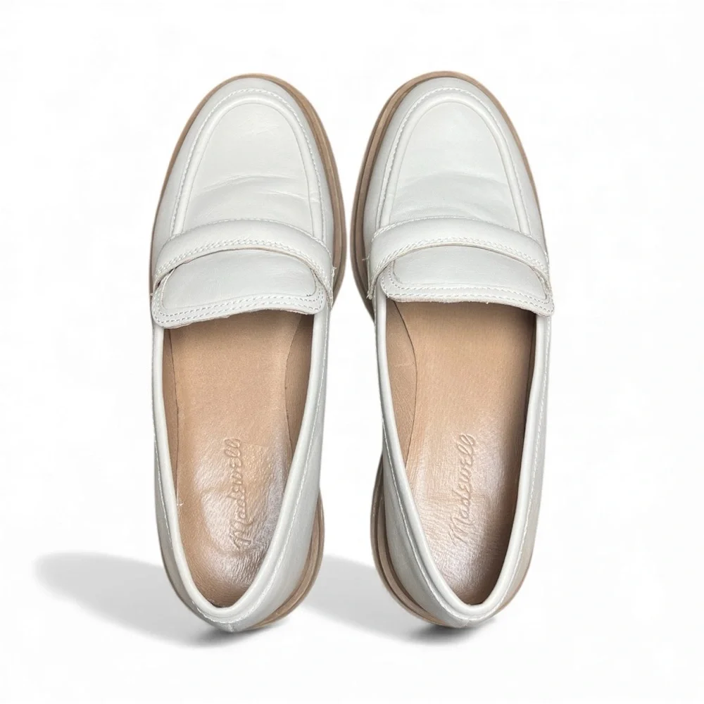 Madewell Lugsole Leather Loafer Sz 9 - Picture 5 of 9